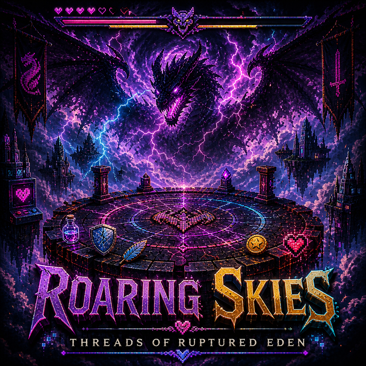 Roaring Skies — cover