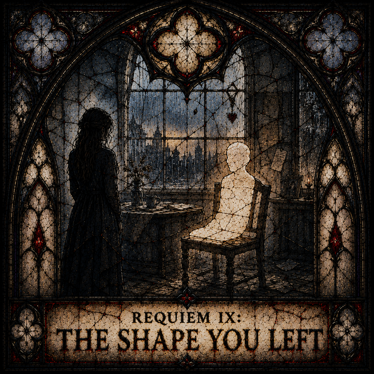 Requiem IX: The Shape You Left — cover