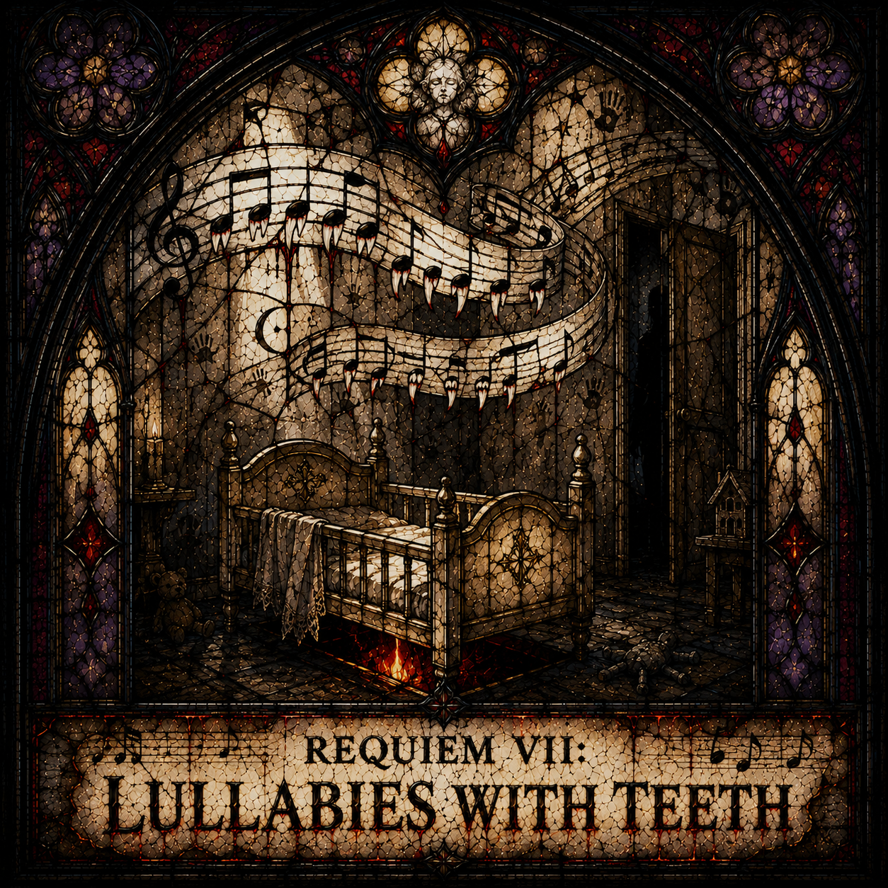 Requiem VII: Lullabies with Teeth — cover