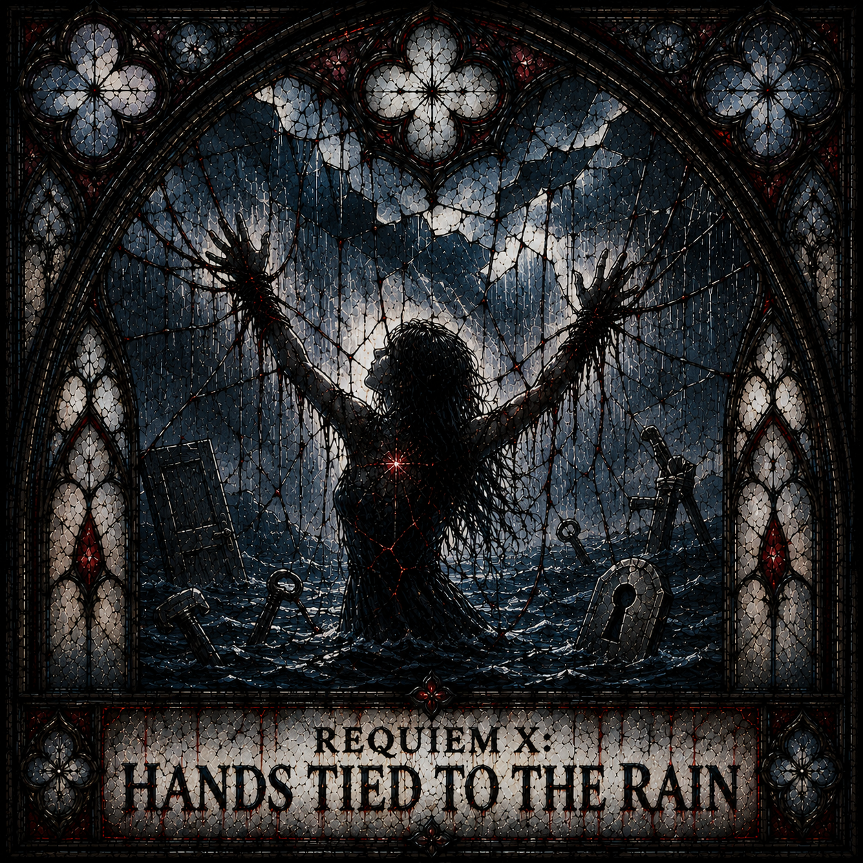 Requiem X: Hands Tied to the Rain — cover