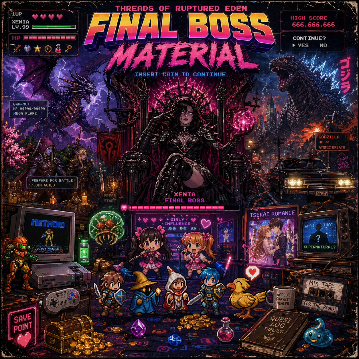 Final Boss Material — Cover